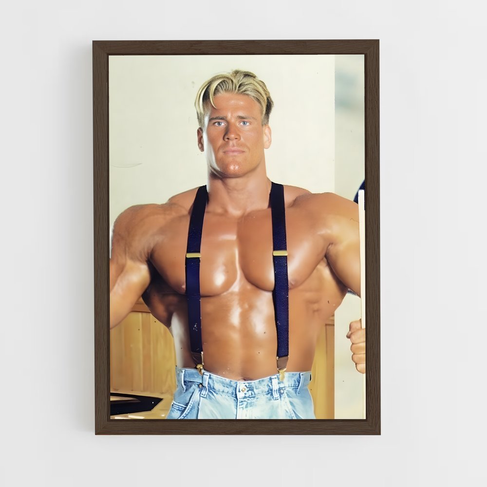 jay-cutler-12 cadre Bois foncé