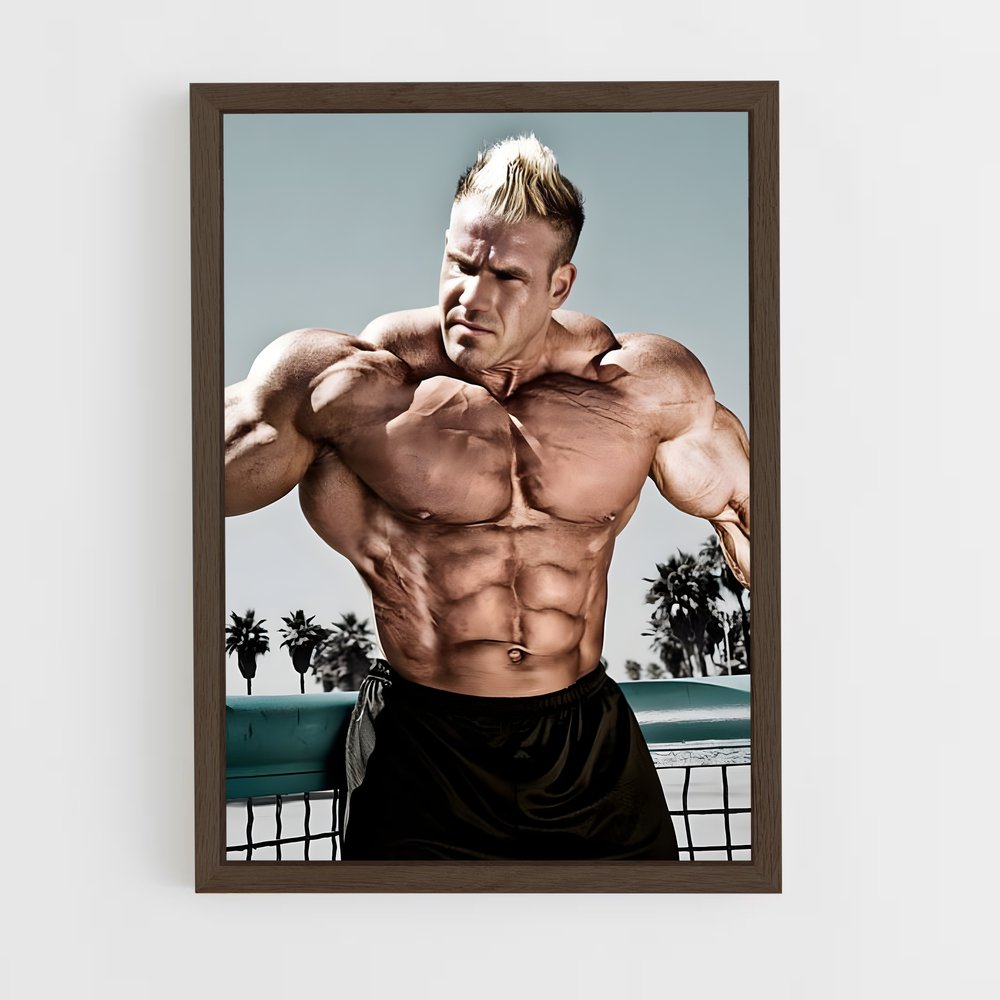 jay-cutler-13 cadre Bois foncé