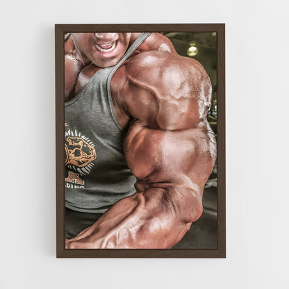 jay-cutler-6 cadre Bois foncé
