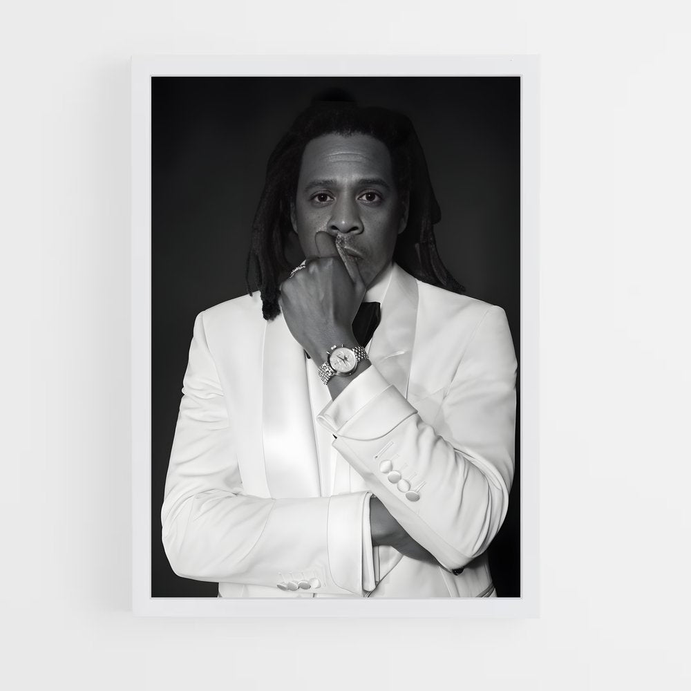 jay-z-7 cadre Blanc