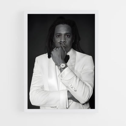 jay-z-7 cadre Blanc