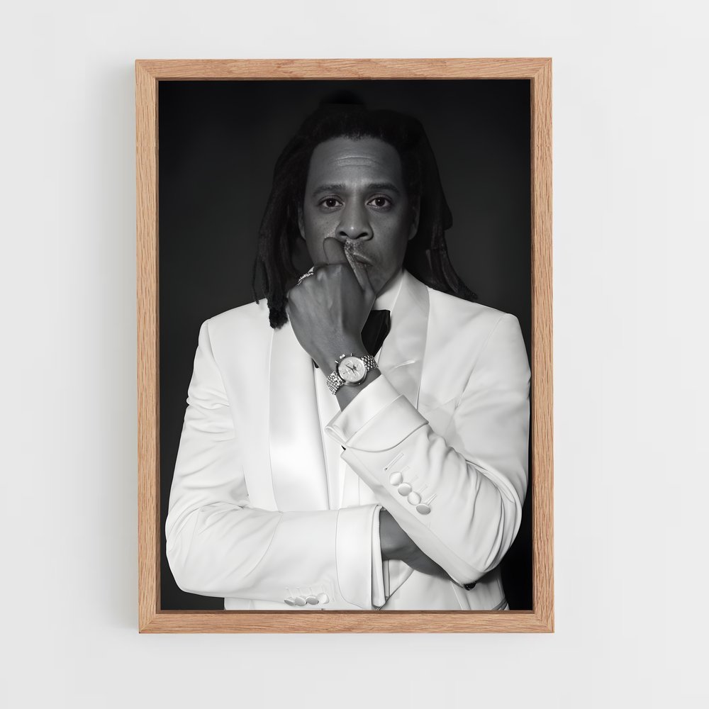 jay-z-7 cadre Bois clair