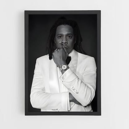 jay-z-7 cadre Noir