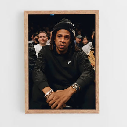 jay-z-8 cadre Bois clair