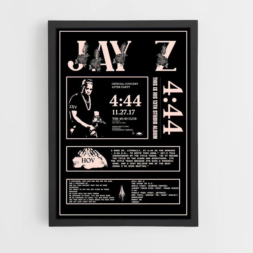 jay-z-9 cadre Noir