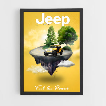jeep-3 cadre Noir