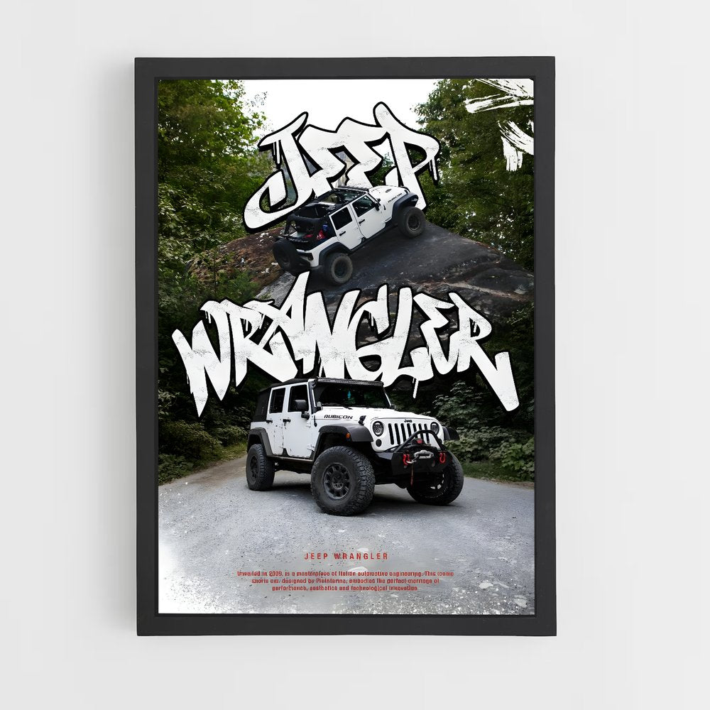 jeep-6 cadre Noir