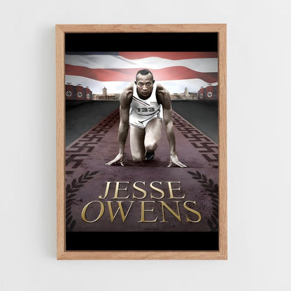 jesse-owens-2 cadre Bois clair