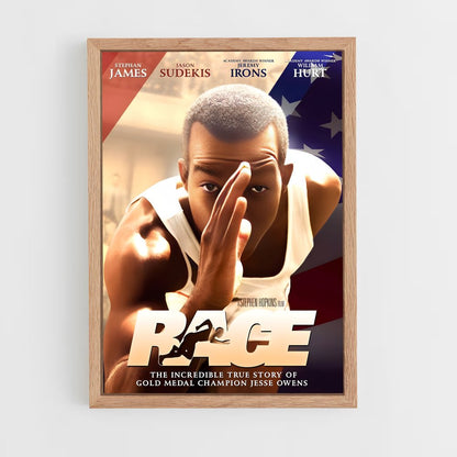jesse-owens-4 cadre Bois clair