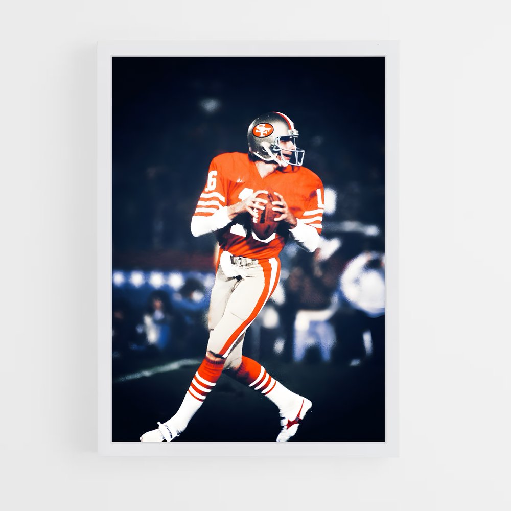 joe-montana-2 cadre Blanc
