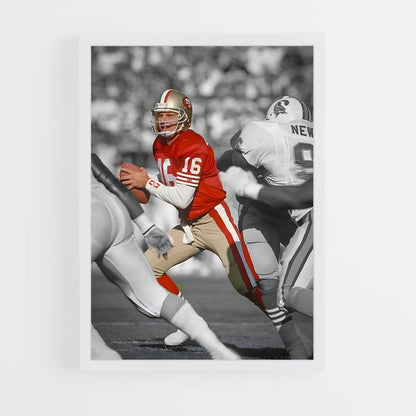 joe-montana-5 cadre Blanc