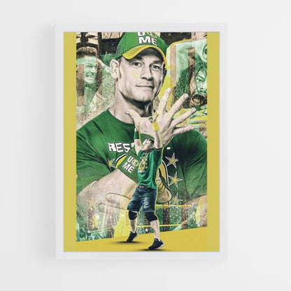 John Cena Green Poster