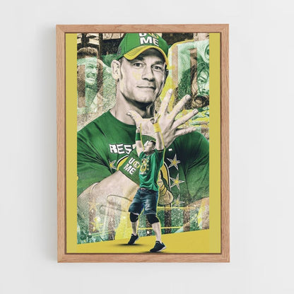 John Cena Green Poster