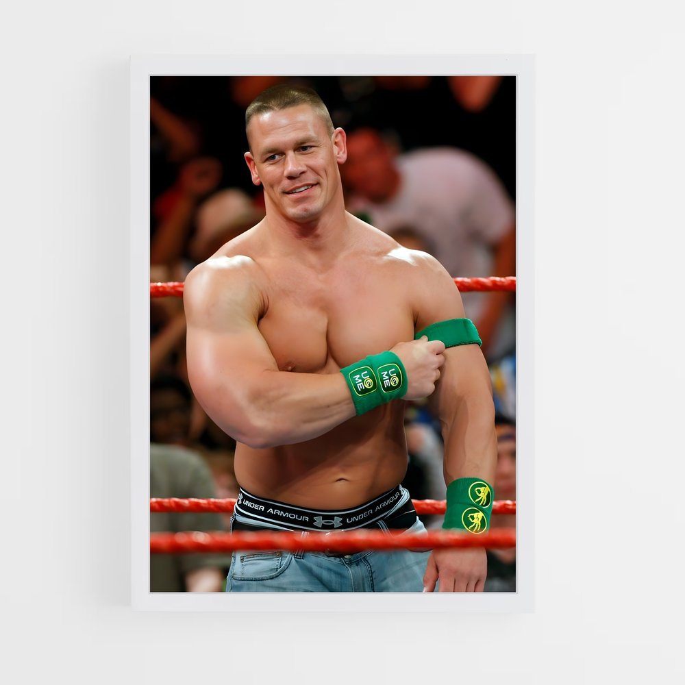 john-cena-3 cadre Blanc