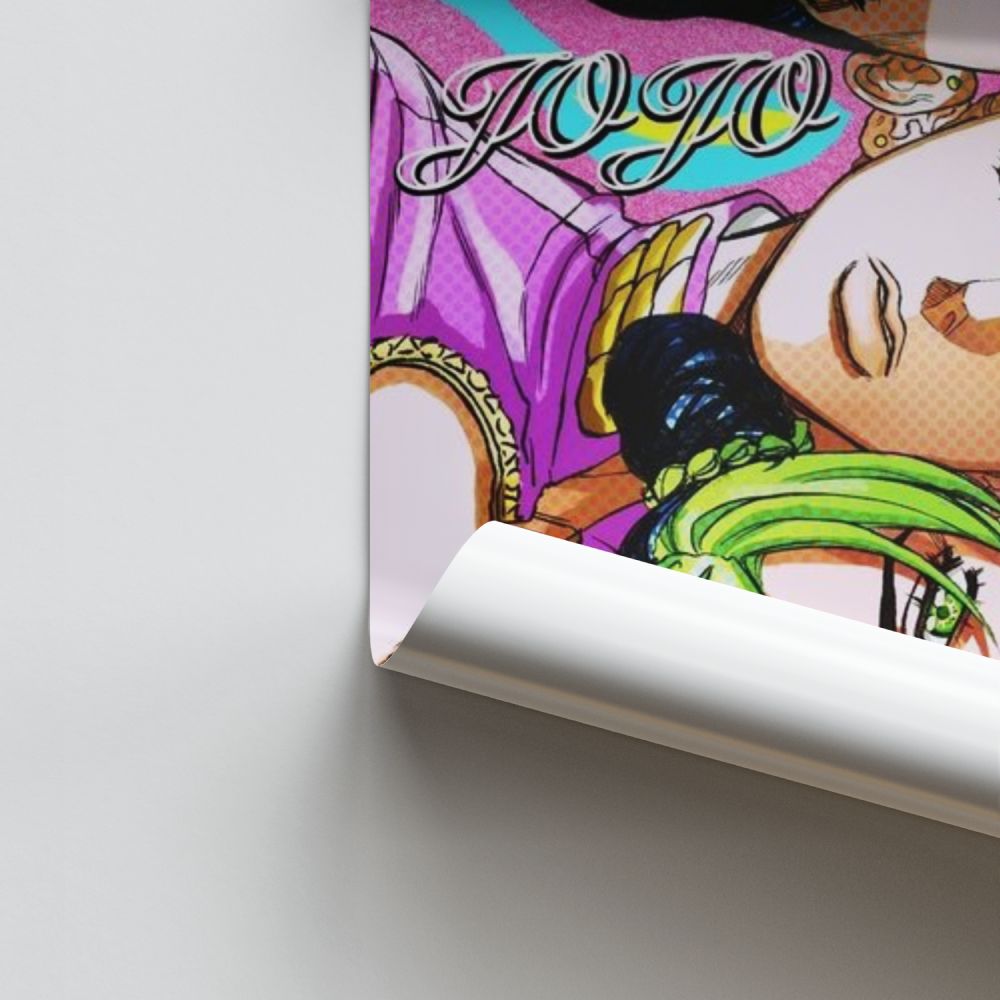 Poster Josuke x Giorno x Jolyne | Aesthetic Posters