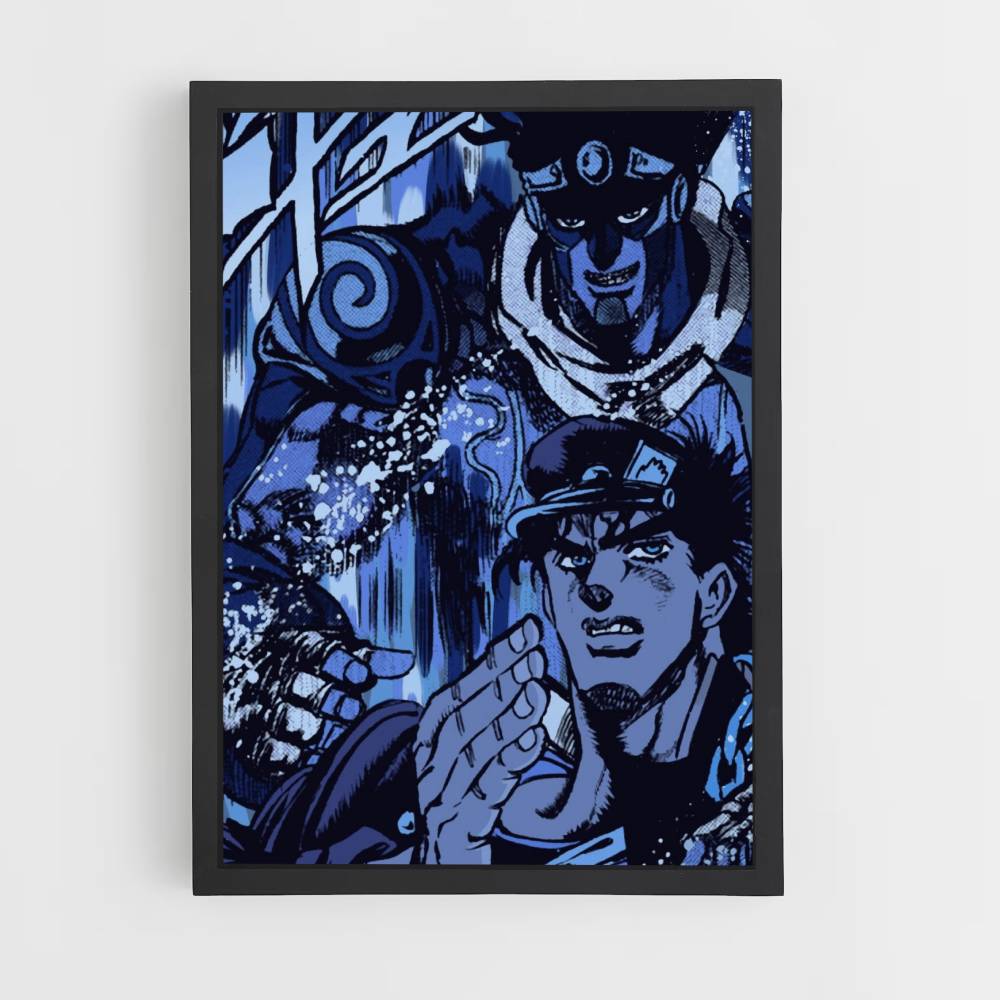 Poster Jotaro Blue