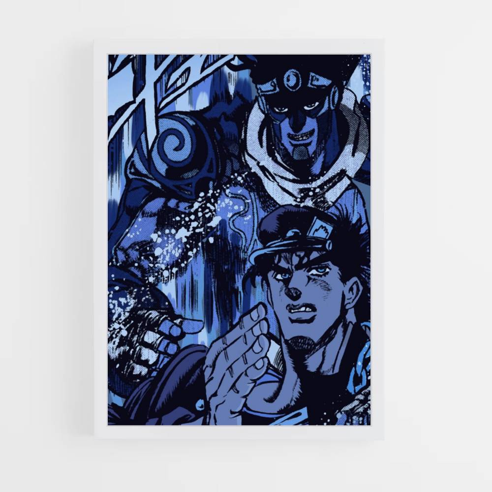 Poster Jotaro Blue