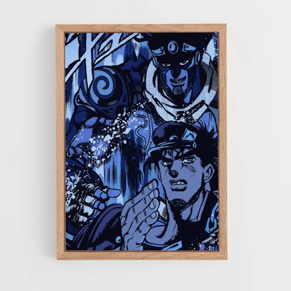 Poster Jotaro Blue