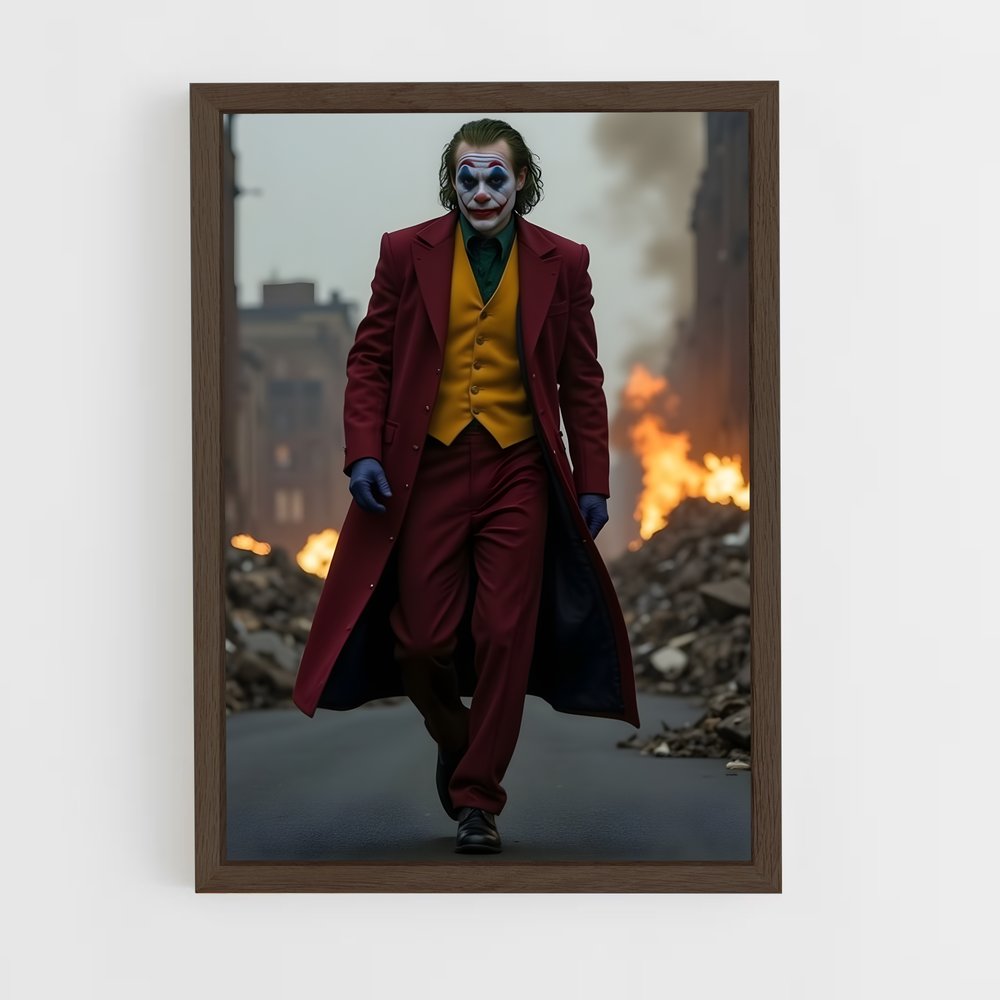 joker-10 cadre Bois foncé
