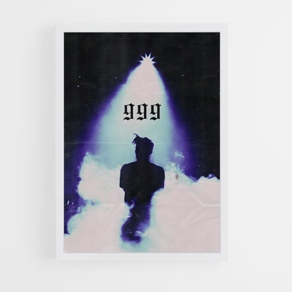 juice-wrld-10 cadre Blanc