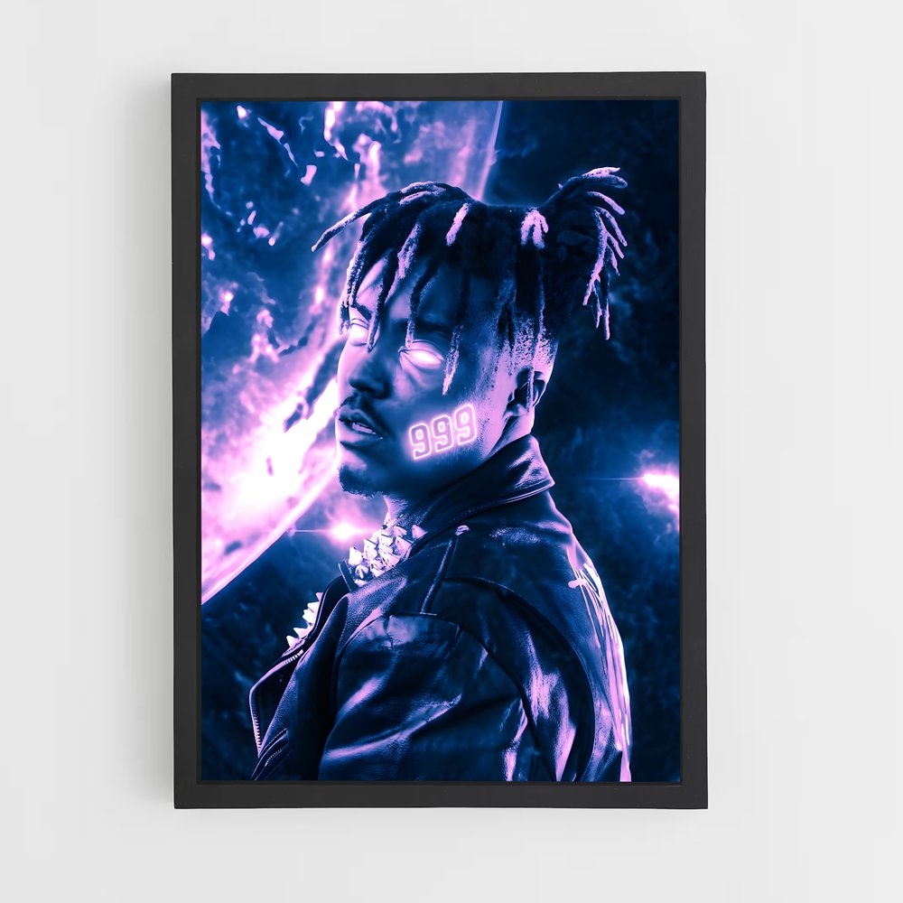 juice-wrld-12 cadre Noir