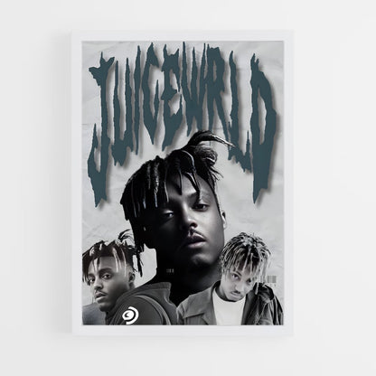juice-wrld-18 cadre Blanc