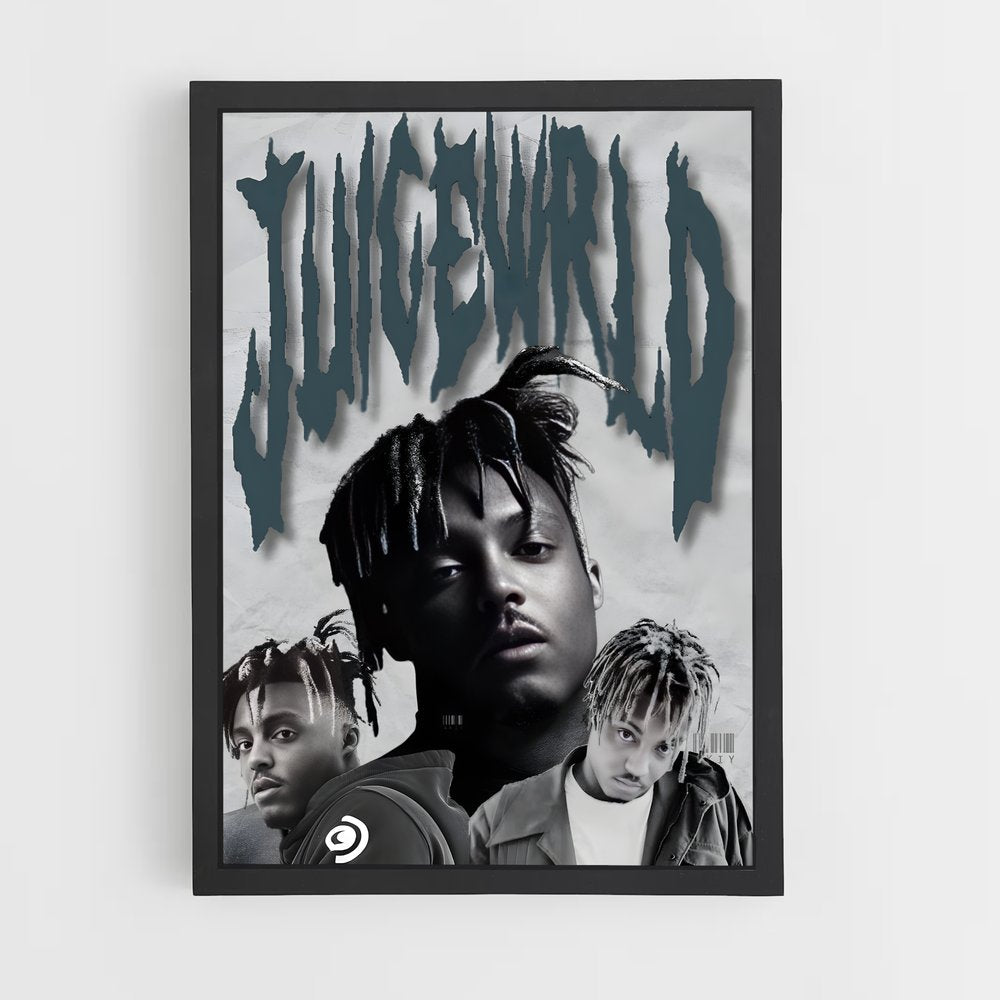 juice-wrld-18 cadre Noir