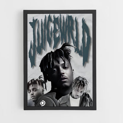 juice-wrld-18 cadre Noir