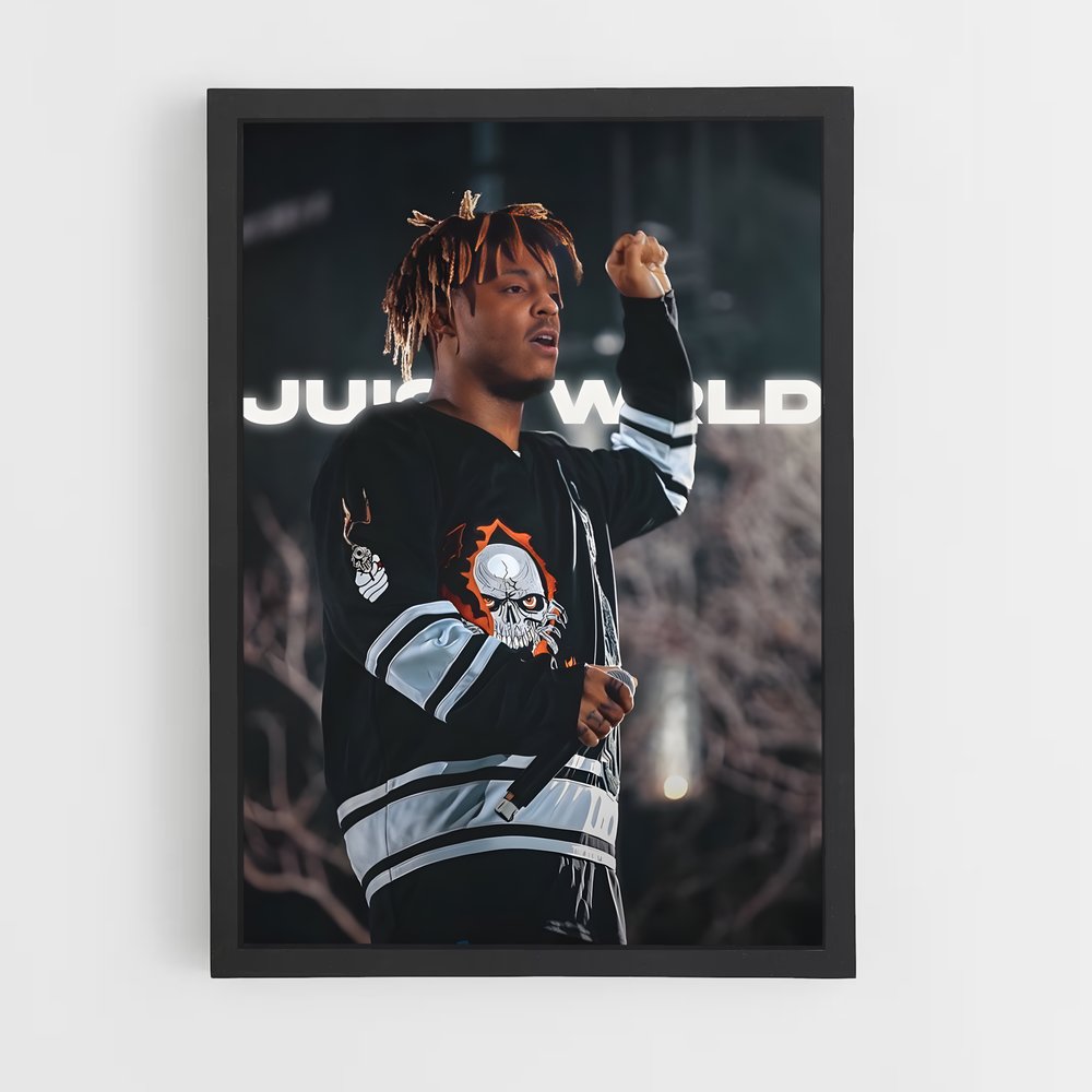 juice-wrld-19 cadre Noir