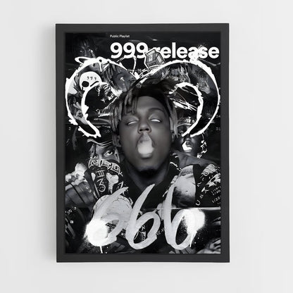 juice-wrld-3 cadre Noir