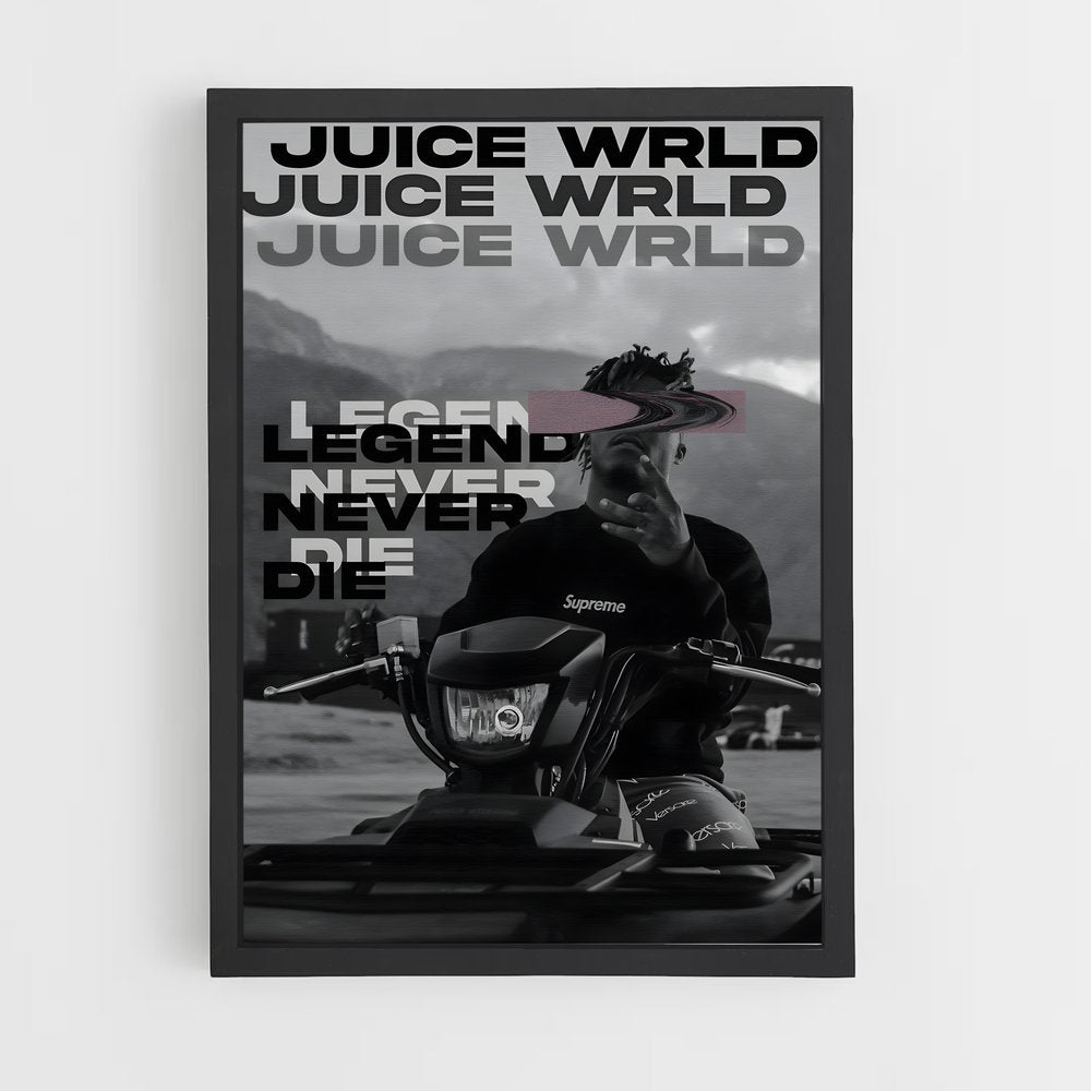 juice-wrld-6 cadre Noir