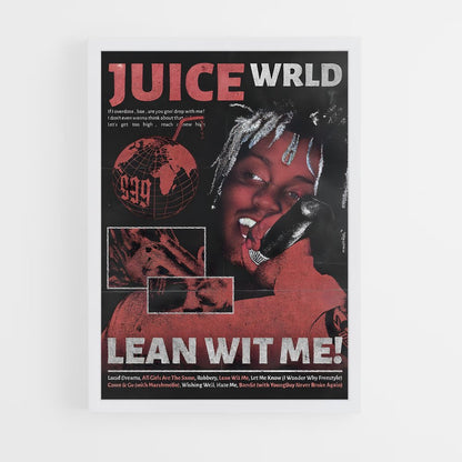 juice-wrld-7 cadre Blanc