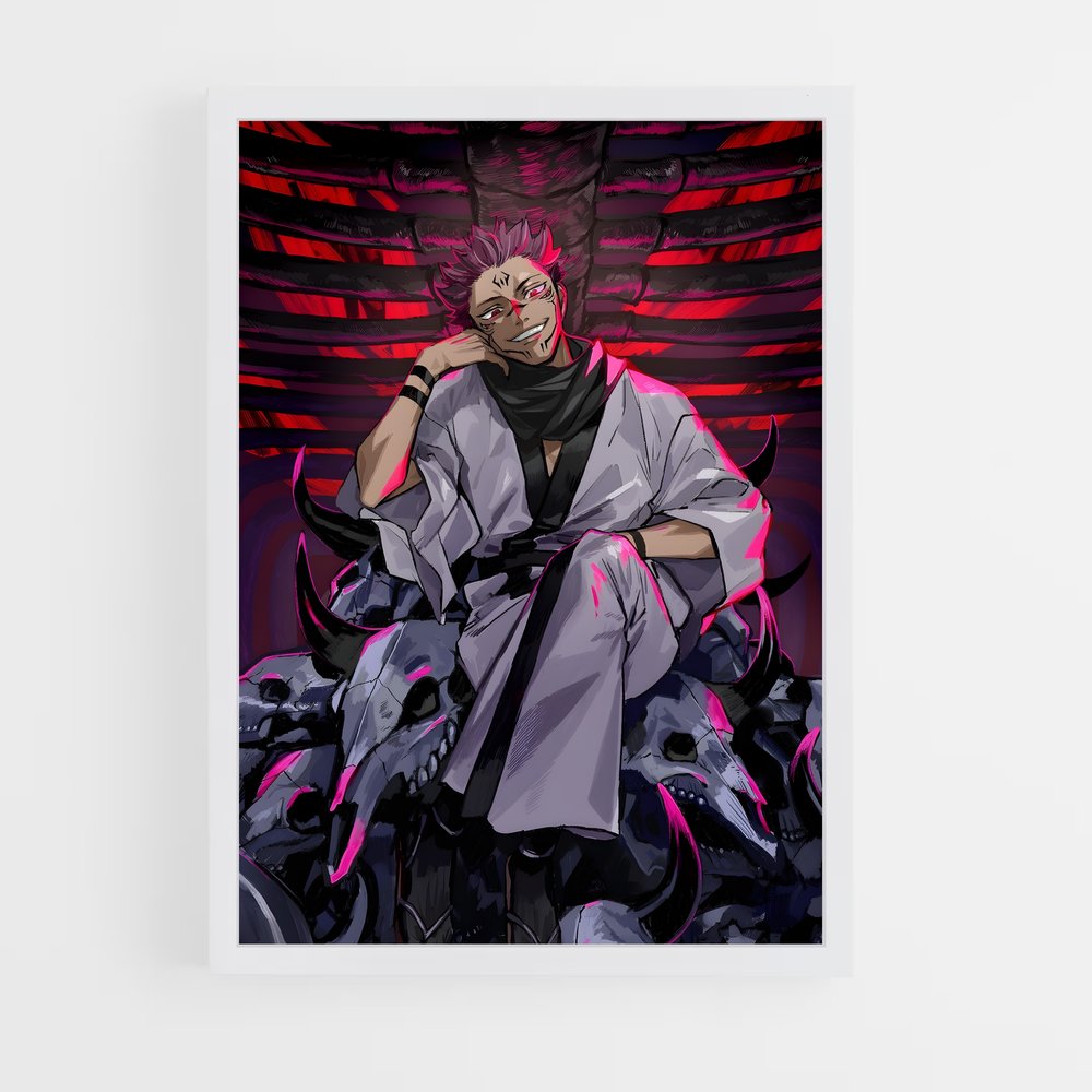 jujutsu-kaisen-1 cadre Blanc