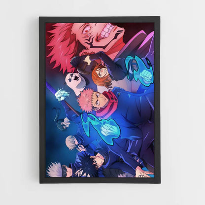 Poster Jujutsu Kaisen Combat