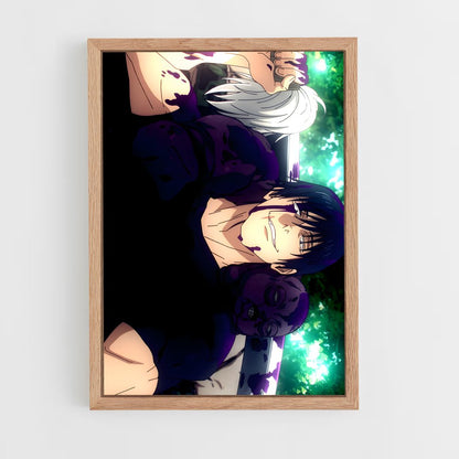 jujutsu-kaisen-2 cadre Bois clair
