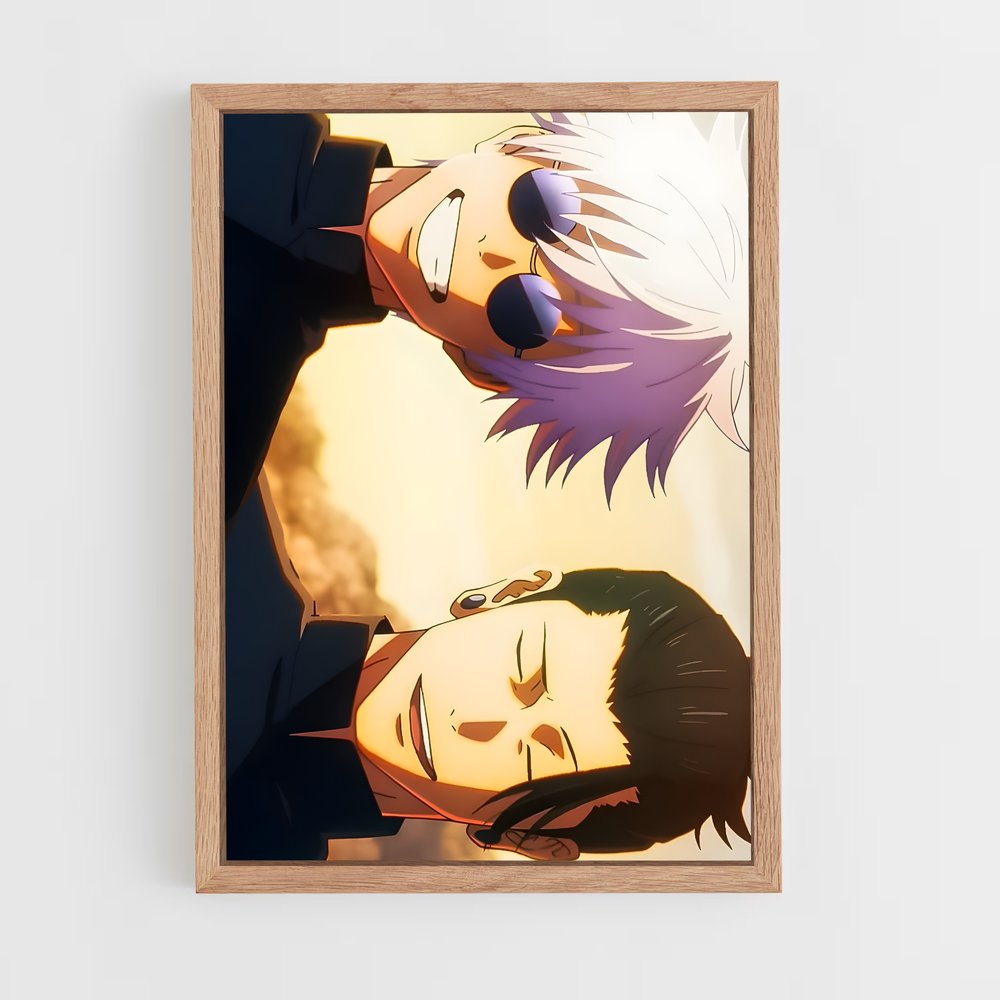jujutsu-kaisen-5 cadre Bois clair