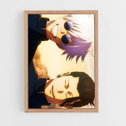 jujutsu-kaisen-5 cadre Bois clair