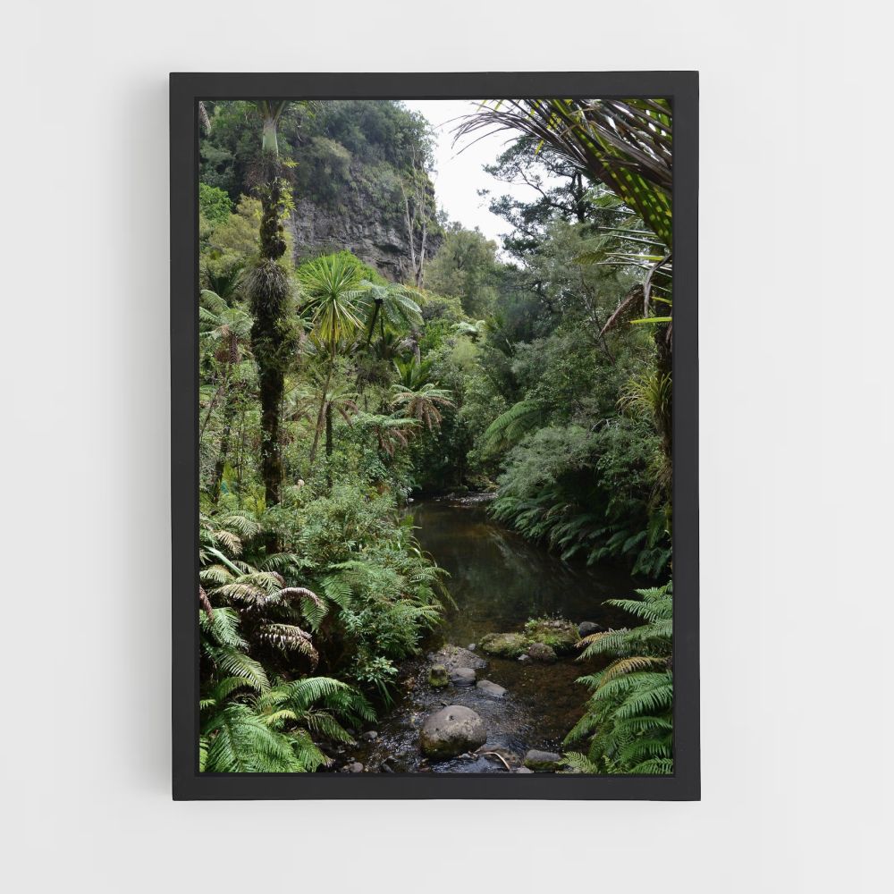 Jungle River Poster