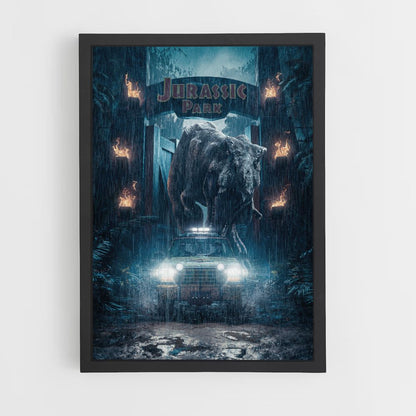 Poster Jurassic Park Entrance