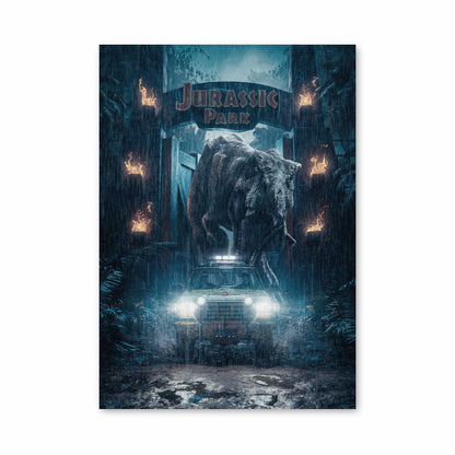 Poster Jurassic Park Entrance