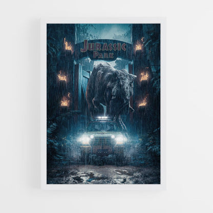 Poster Jurassic Park Entrance