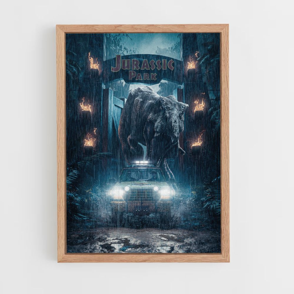 Poster Jurassic Park Entrance