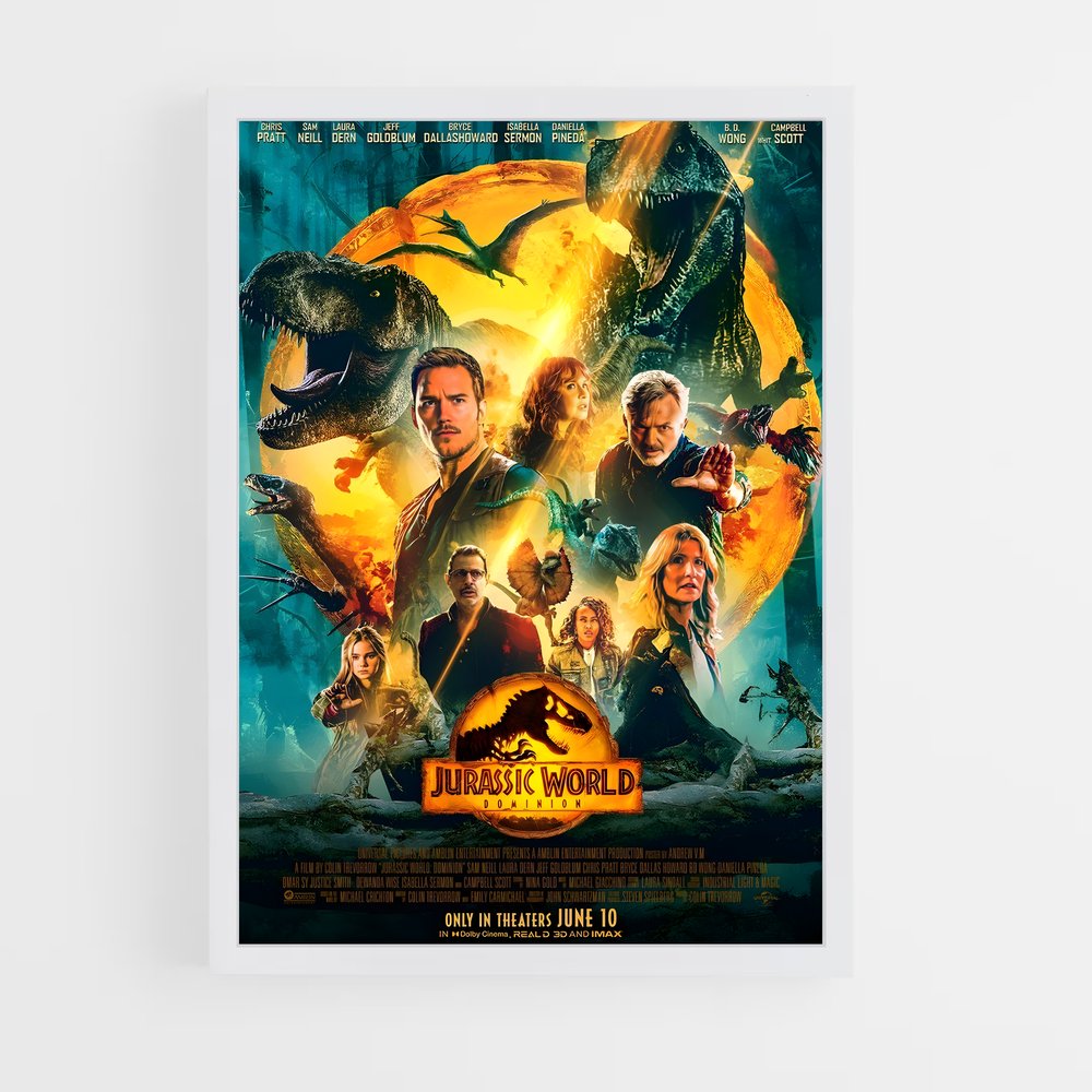jurassic-park-11 cadre Blanc