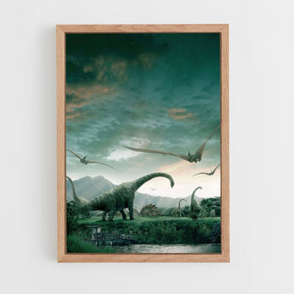 Poster Jurassic Park Landscape