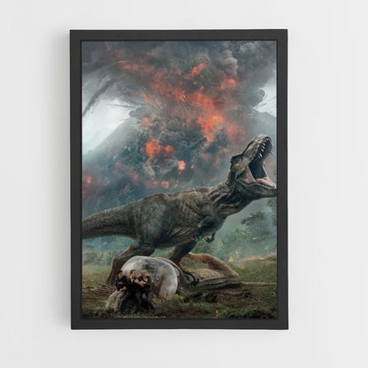 Poster Jurassic Park Volcano