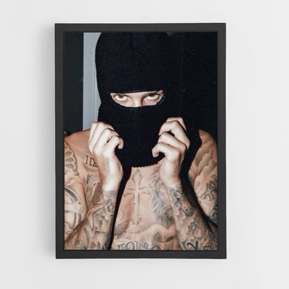 Poster Justin Bieber Balaclava