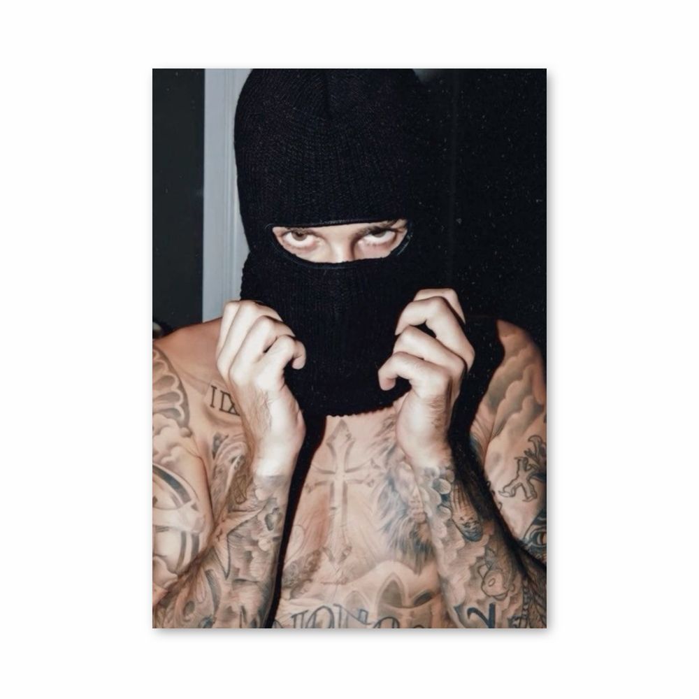 Poster Justin Bieber Balaclava