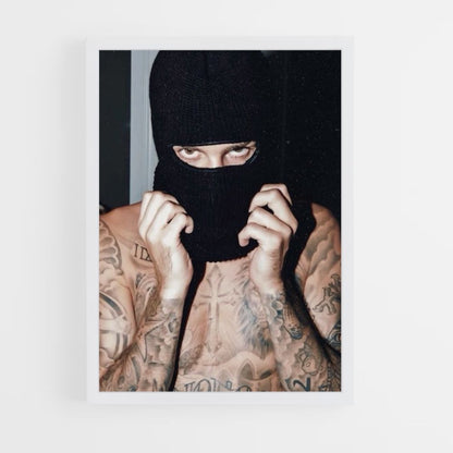 Poster Justin Bieber Balaclava