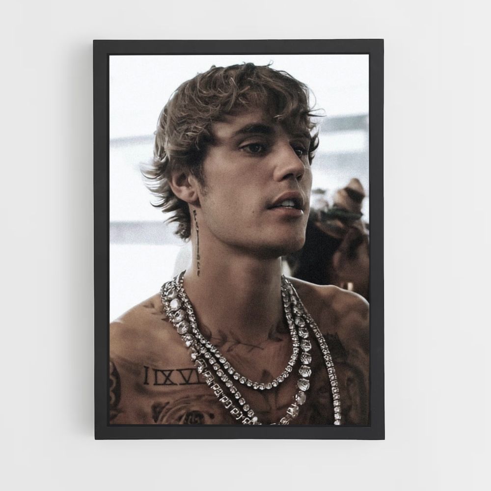 Poster Justin Bieber Necklace