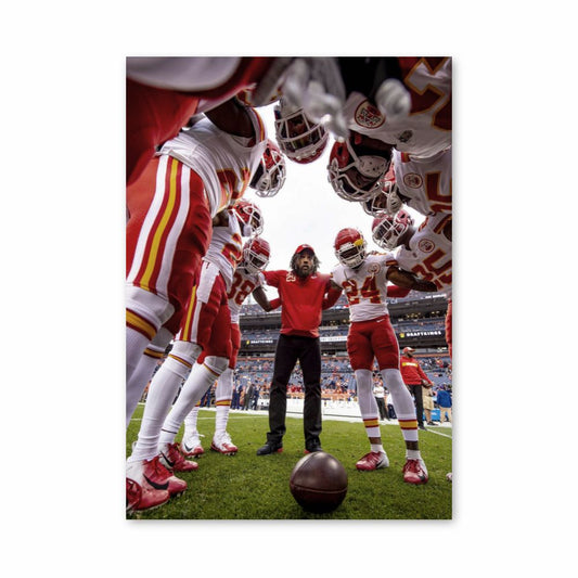 US Football KC Chiefs Poster